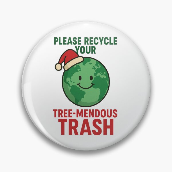 Item preview, Earth Christmas Recycling designed and sold by The-Slow-Pixel.