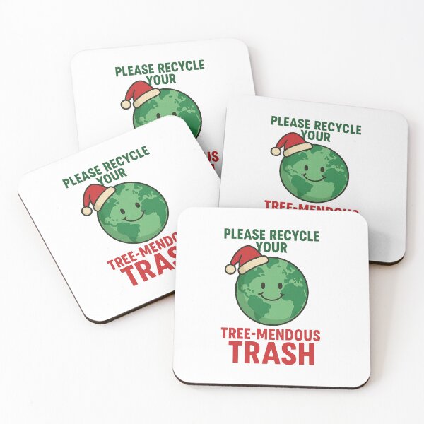 Item preview, Earth Christmas Recycling designed and sold by The-Slow-Pixel.
