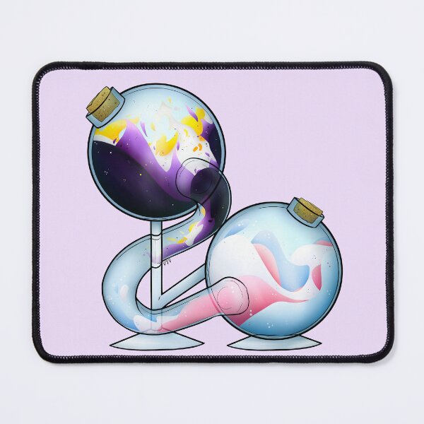Item preview, Nonbinary And Transgender Pride Potion designed and sold by Qur0w.