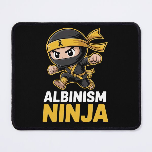 Item preview, Funny Albinism Ninja Awareness Support In June Yellow designed and sold by milanforbes.