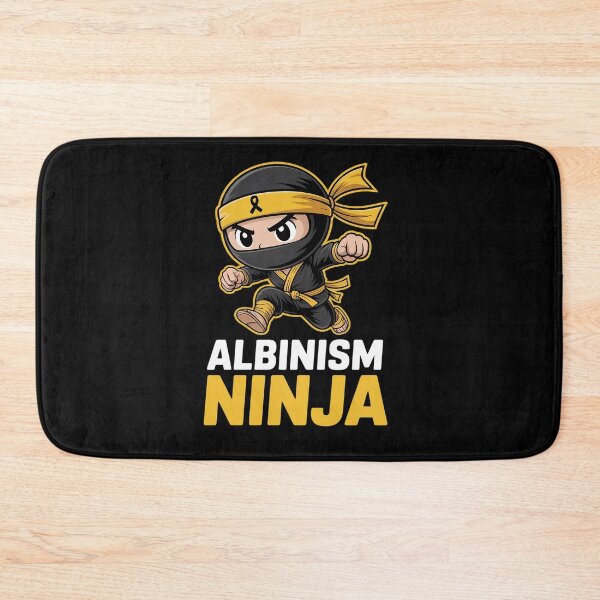 Item preview, Funny Albinism Ninja Awareness Support In June Yellow designed and sold by milanforbes.
