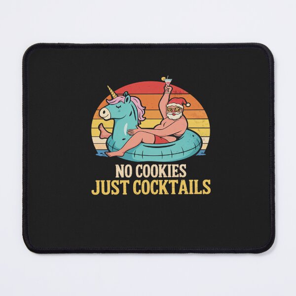 Item preview, No Cookies Cocktails Santa Summer Christmas In July Xmas designed and sold by JessicaWalshdf.