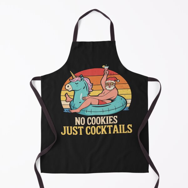 Item preview, No Cookies Cocktails Santa Summer Christmas In July Xmas designed and sold by JessicaWalshdf.