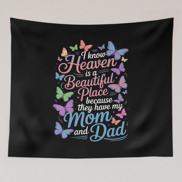 Item preview, I Know Heaven Is A Beautiful Place Because They Have My Mom designed and sold by Jadiantukora.
