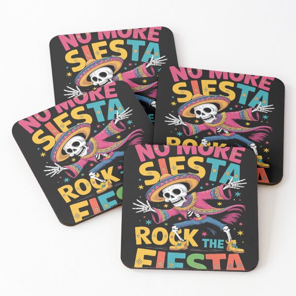Item preview, No More Siesta Let's Rock The Fiesta designed and sold by GaryBellcvbnb.