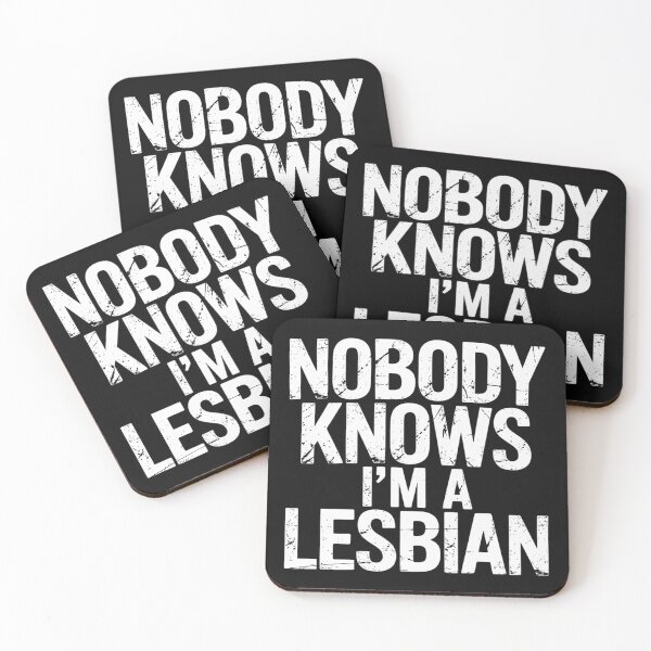 Item preview, No one knows I'm a lesbian designed and sold by GaryBellcvbnb.