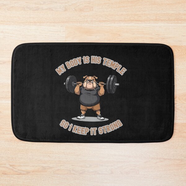 Item preview, My Body Is His Temple – Keep It Strong designed and sold by SimplyJay10.