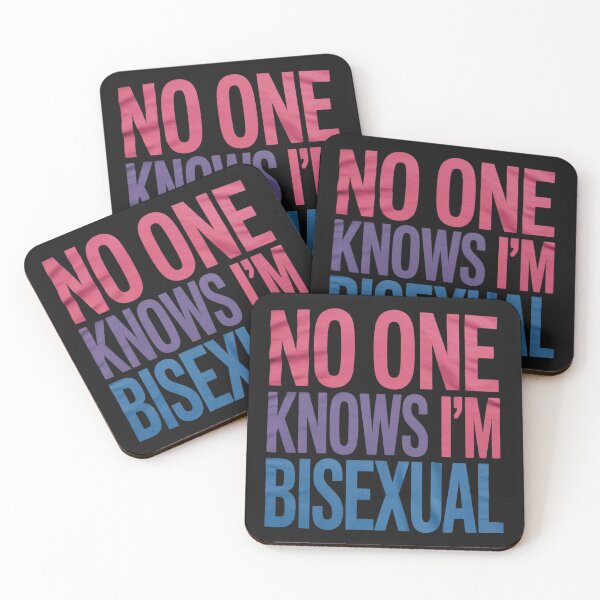 Item preview, No One Knows I'm Bisexual Bi, LGBT pride LGBTQ Bi Funny designed and sold by GaryBellcvbnb.