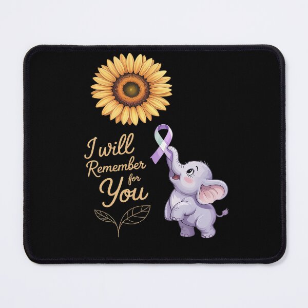 Item preview, Elephant I Will Remember For You Sunflower Alzheimer designed and sold by milanforbes.