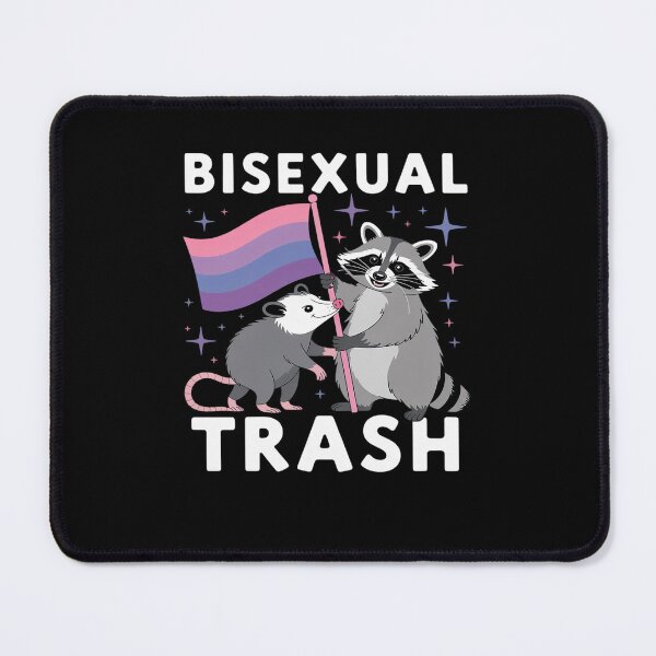 Item preview, Bisexual Trash Gay Pride Rainbow LGBT Raccoon Possum designed and sold by HaileyRobel.