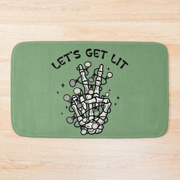 Item preview, Let’s Get Lit Skeleton Hand – Funny Christmas Lights Design designed and sold by lewandowskast.