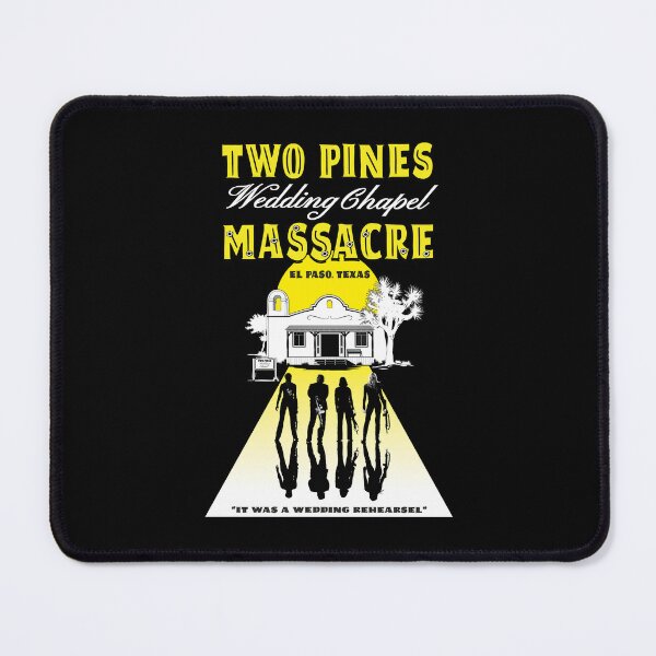 Item preview, Two Pines Wedding Chapel Massacre (Dark Variant) designed and sold by Candywrap Studio.