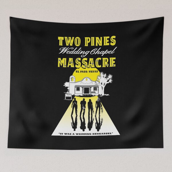 Item preview, Two Pines Wedding Chapel Massacre (Dark Variant) designed and sold by Candywrap Studio.