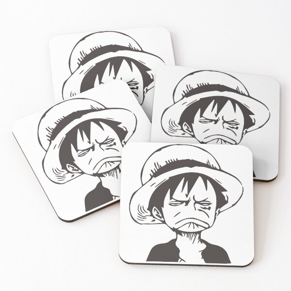 Item preview, Adorable unhappy , unsatisfied Straw Hat Pirates designed and sold by jeriney.
