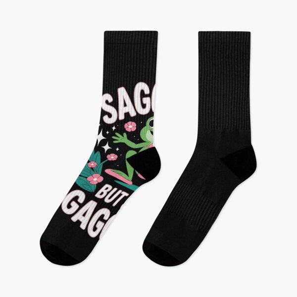 Item preview, Sagging But Still Gagging Frog Meme Women Girls designed and sold by HuValverdeArt.