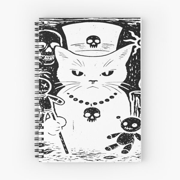 Item preview, white voodoo cat designed and sold by Catfighter.