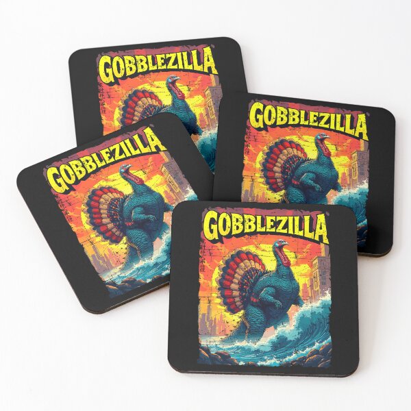 Item preview, Thanksgiving Humor Quote Happy Gobblezilla Retro Style Funny designed and sold by nguyenconguan80.