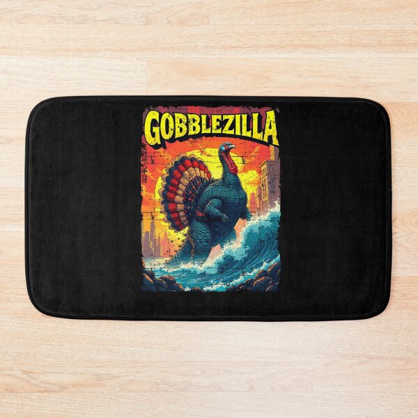 Item preview, Thanksgiving Humor Quote Happy Gobblezilla Retro Style Funny designed and sold by nguyenconguan80.