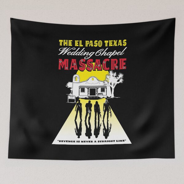 Item preview, The El Paso Wedding Chapel Massacre (Dark Variant) designed and sold by Candywrap Studio.