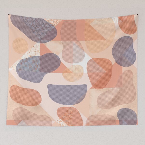 Item preview, Soft Geometric Pattern – Modern Abstract Shapes Design designed and sold by Arjen Roos.
