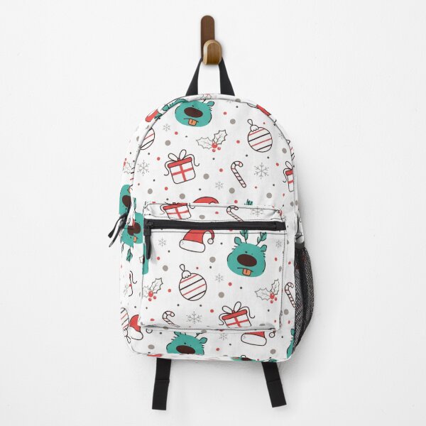 Item preview, Green Red Christmas Seamless Pattern designed and sold by graphicnew.