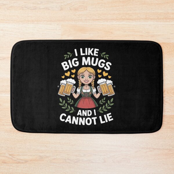 Item preview, I Like Big Mugs Oktoberfest Bavarian Munich Beer Festival designed and sold by Jadiantukora.