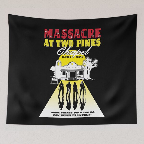 Item preview, Massacre At Two Pines Chapel (Dark Variant) designed and sold by Candywrap Studio.