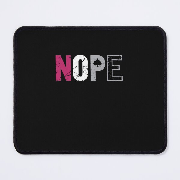 Item preview, NOPE Asexual Pride Shirt - Asexuality ACE Flag Ally Gift designed and sold by TAYLOROUSDALE.