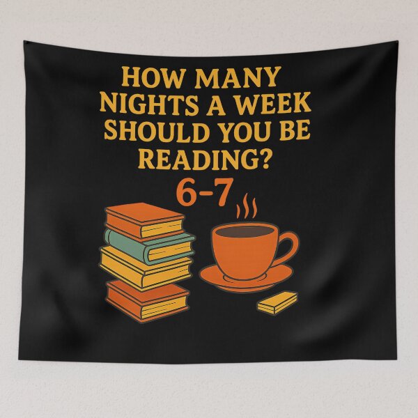 Item preview, Reading A Teacher Humor Nights Seven Quote How Six Funny Book Many Week designed and sold by PEDDAKAPRADEEP.
