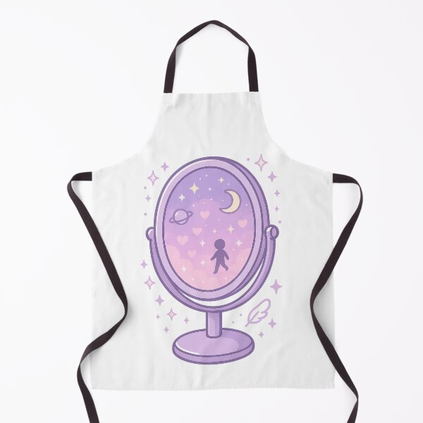 Item preview, Cosmic Portal Mirror Art | Cute Cosmic Art | Spiritual Awakening | Cute Sticker designed and sold by HerDreamCodes.
