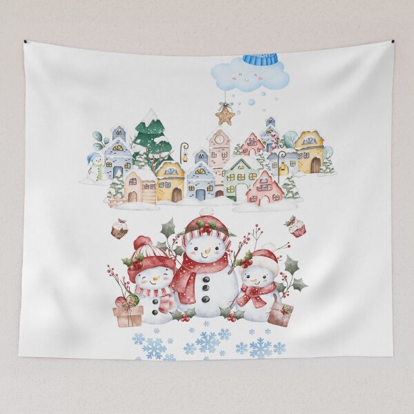 Item preview, Snowmans Village designed and sold by CaseMastery.