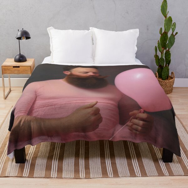 Item preview, Graceful Bearded Dancer with Pink Balloon designed and sold by anytka.