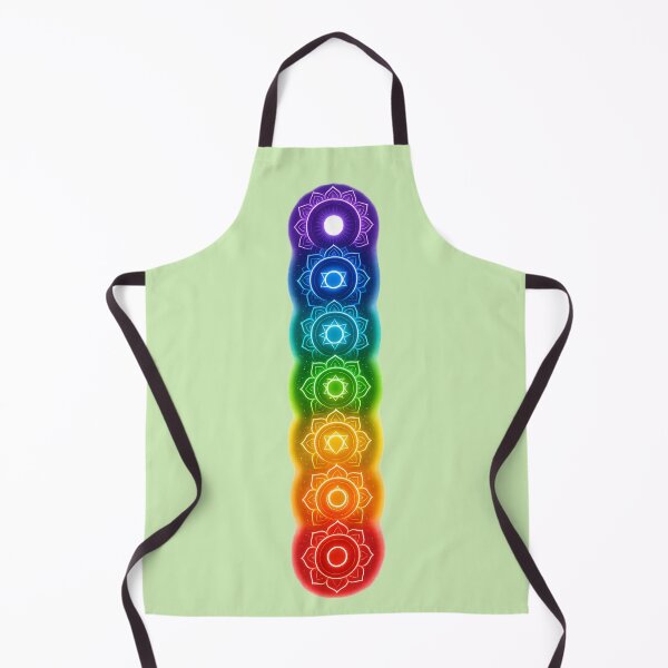Item preview, Cosmic Chakra Alignment – Seven Chakras Neon Spiritual Energy Art designed and sold by Dezpro.