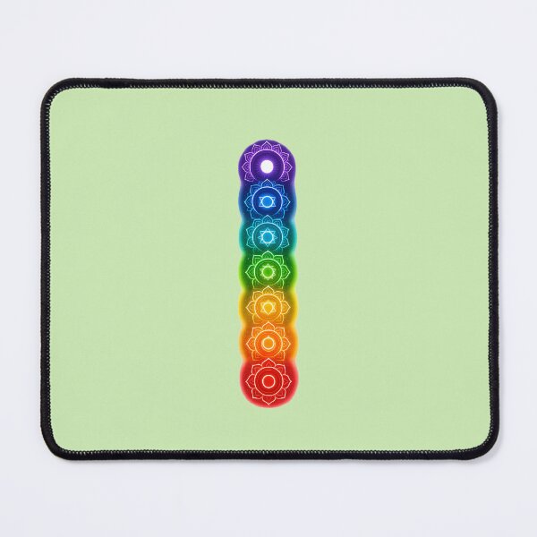 Item preview, Cosmic Chakra Alignment – Seven Chakras Neon Spiritual Energy Art designed and sold by Dezpro.