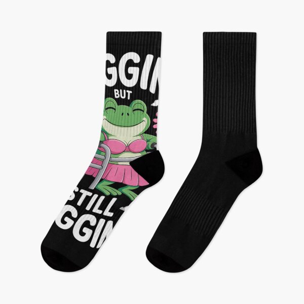 Item preview, Sagging But Still Gagging Frog Meme18 designed and sold by GGrizeldaRivas.