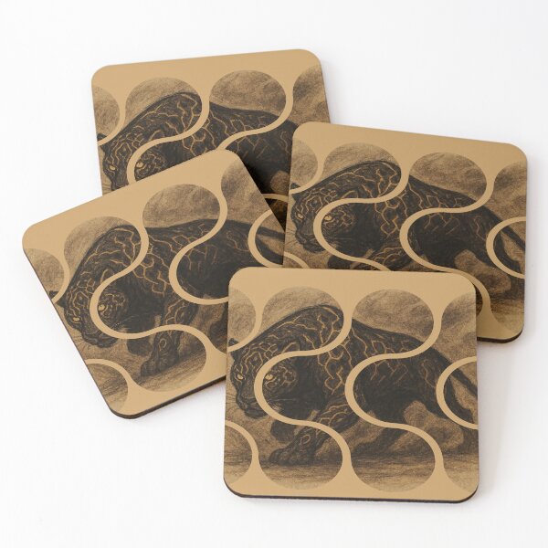 Item preview, Fragmented Jaguar Puzzle – Dynamic Golden Identity designed and sold by SavannaStrikes.