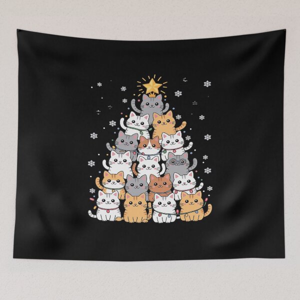 Item preview, Christmas Cat For Men, Christmas Tree Cat Pajama Women  designed and sold by MathisBellanger.