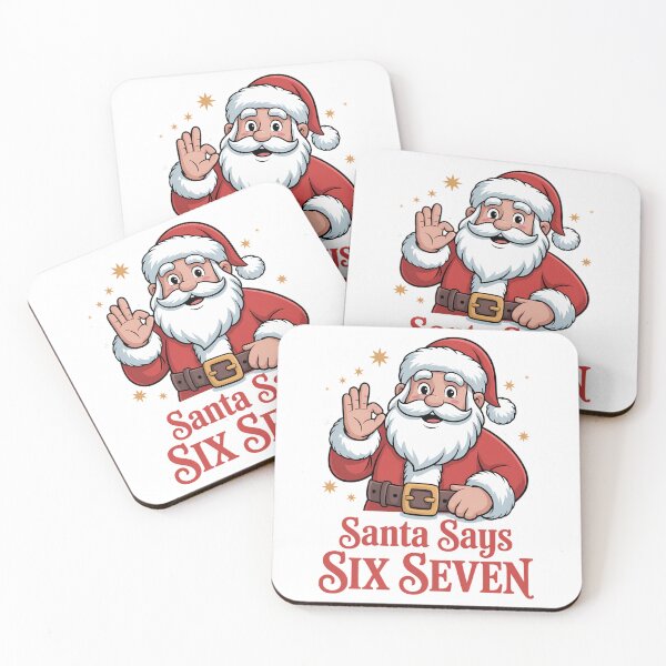 Item preview, Six Seven Meme Christmas Santa Saying 6 7 Internet Joke designed and sold by VENOM0RIOT.