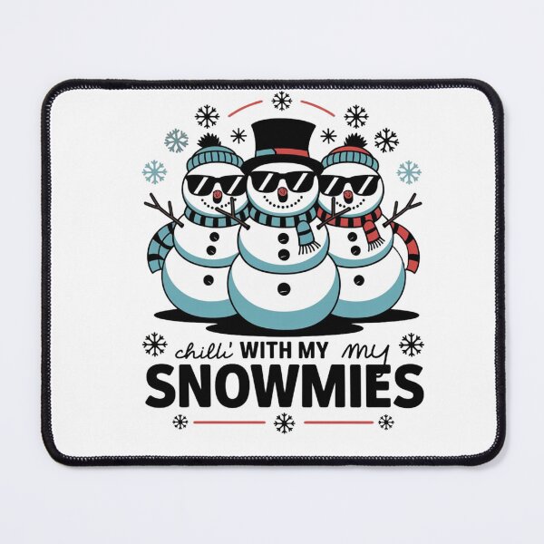 Item preview, Chill with my Snowmies: Shades Squad designed and sold by WeranovDesign.