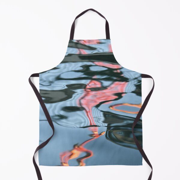 Item preview, Reflection in the water – Orange-Red / Swiss Artwork Photography designed and sold by Raphael Wolf.