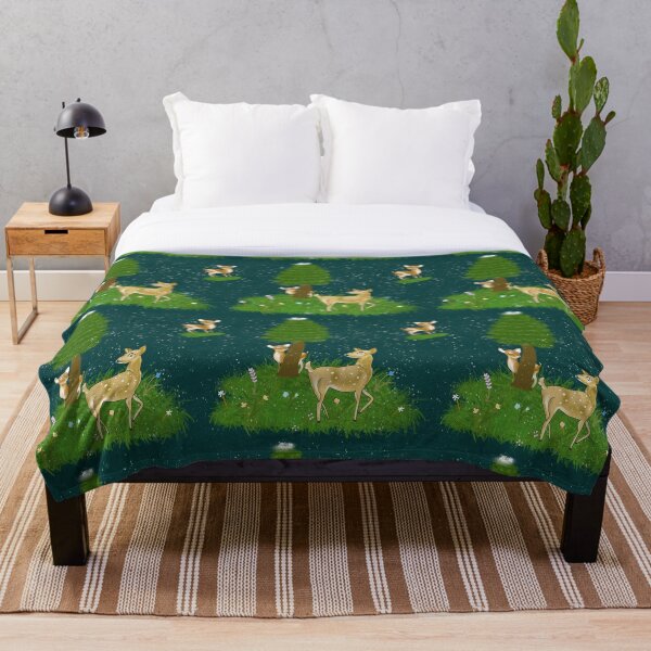 Item preview, Whimsical Christmas Deer designed and sold by TheColorBliss.