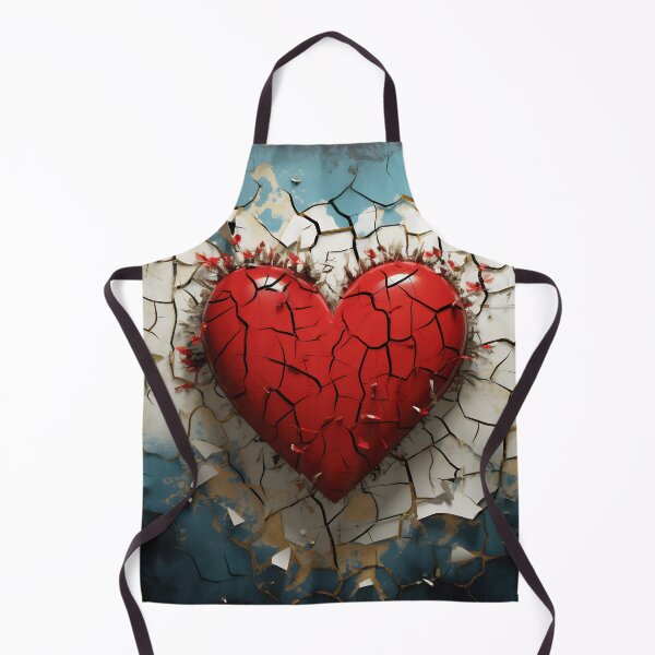 Item preview, Shattered Love: Heart Breaking Through Wall designed and sold by anytka.