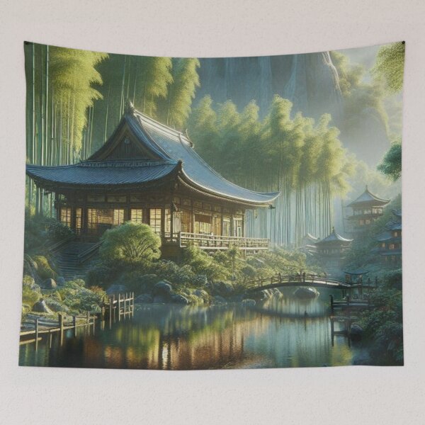 Item preview, Whispers of the Emerald Grove designed and sold by calmgarden.