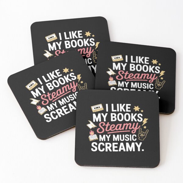 Item preview, I Like My Books Steamy and Music Screamy designed and sold by KingsLife1994.
