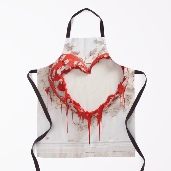 Item preview, Shattered Love: Heart Breaking Through Wall designed and sold by anytka.