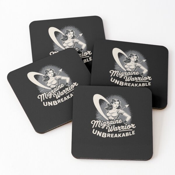 Item preview, Cute Migraine Warrior Unbreakable Awareness Month designed and sold by RansomFlatley.