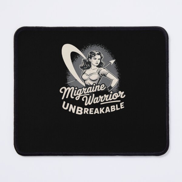 Item preview, Cute Migraine Warrior Unbreakable Awareness Month designed and sold by RansomFlatley.
