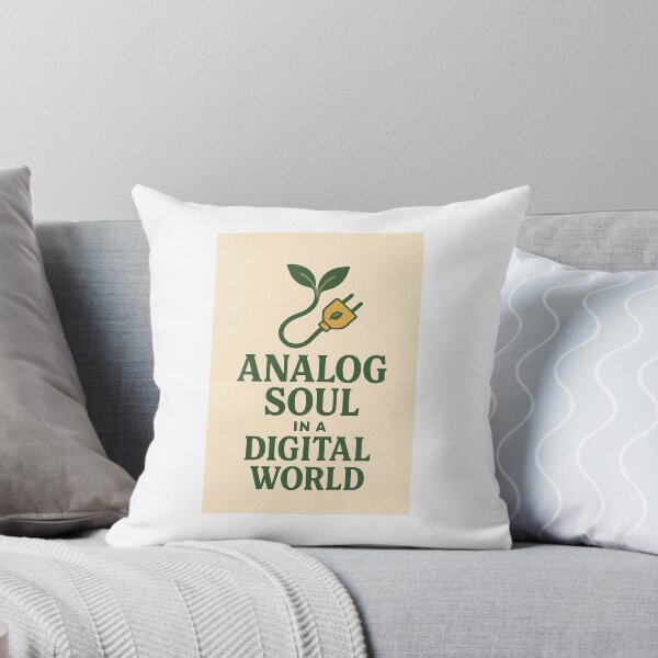 Item preview, Analog Soul Digital World designed and sold by The-Slow-Pixel.