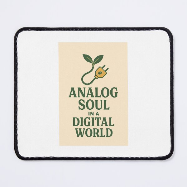 Item preview, Analog Soul Digital World designed and sold by The-Slow-Pixel.