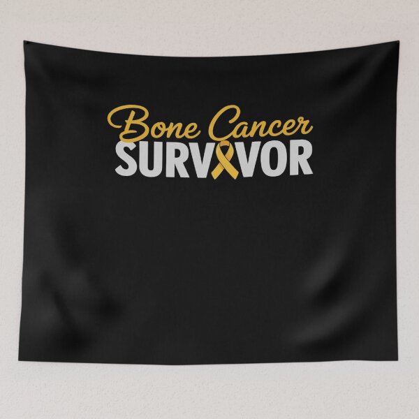 Item preview, Bone Cancer Survivor Yellow Rebbon Sarcoma Cancer Awareness designed and sold by milanforbes.